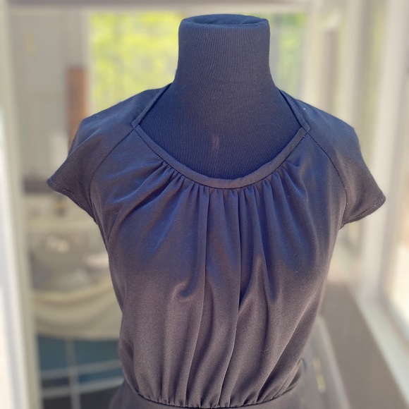 Vintage 70s 80s does 50s Circle Skirt Day Dress - Picture 4 of 8